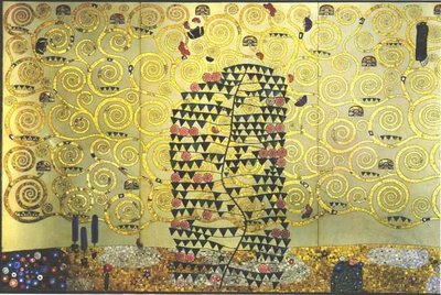Fulfillment - Template for the Stoclet Frieze by Gustav Klimt